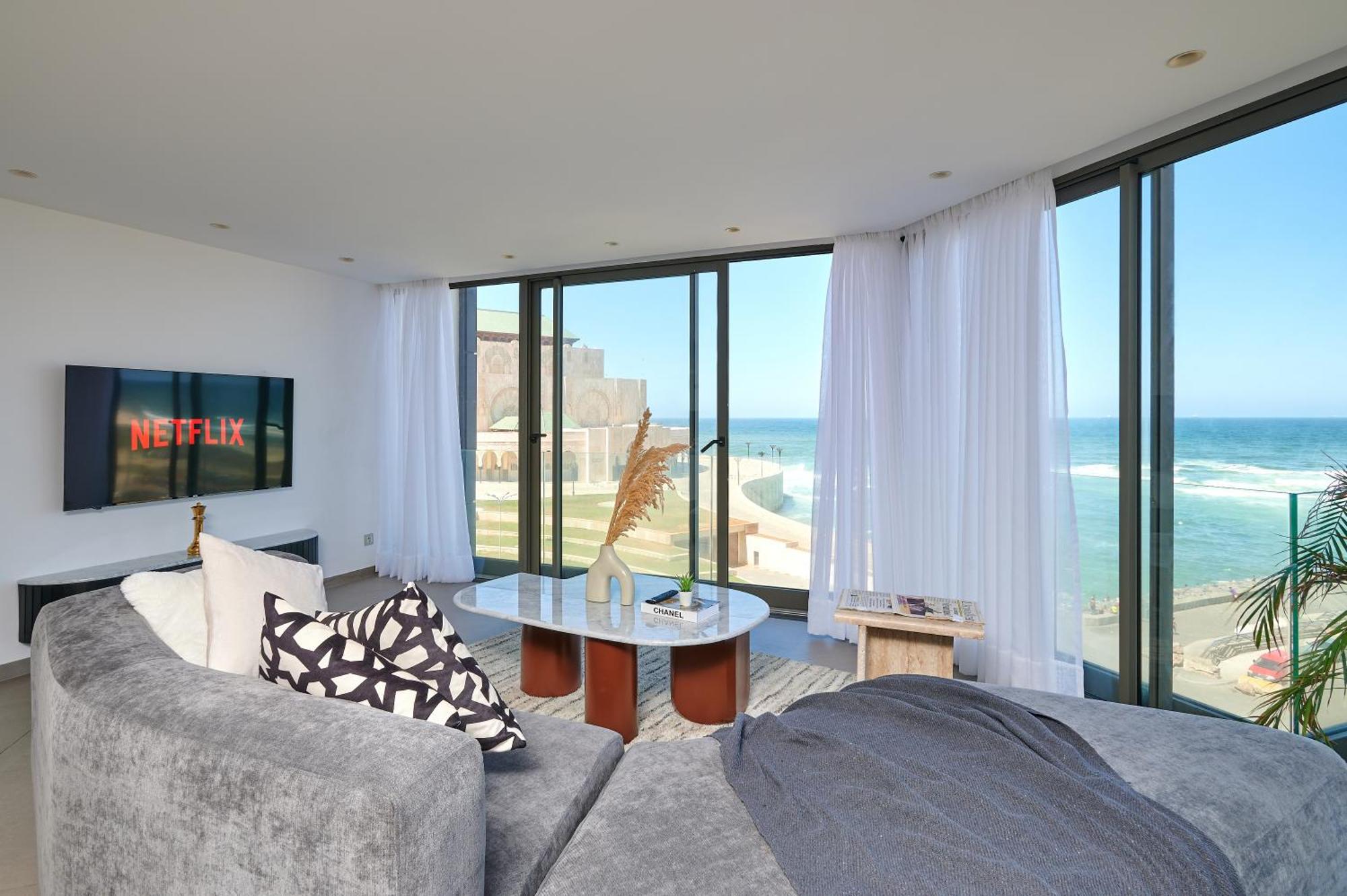 Thecasaedition - Bel Azur - Sea View & Hassan II Mosque Residency Касабланка Экстерьер фото