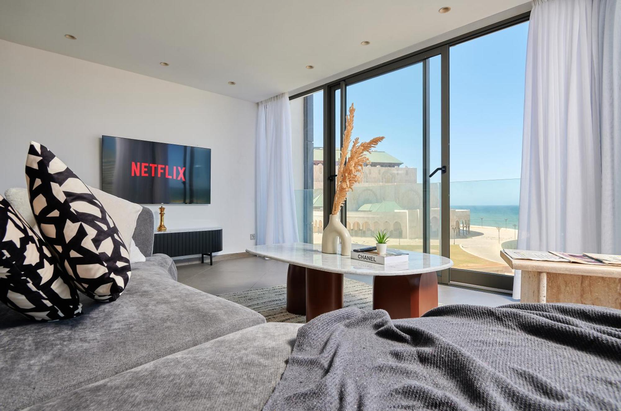 Thecasaedition - Bel Azur - Sea View & Hassan II Mosque Residency Касабланка Экстерьер фото