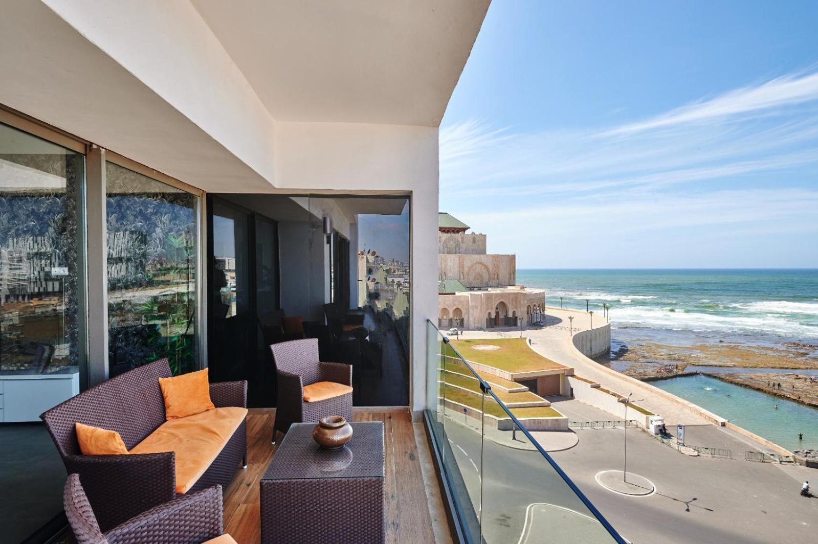 Thecasaedition - Bel Azur - Sea View & Hassan II Mosque Residency Касабланка Экстерьер фото